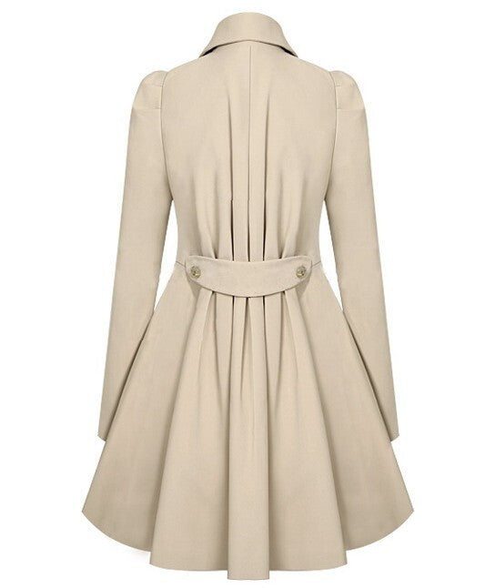 Manteau slim, trench-coat slim
