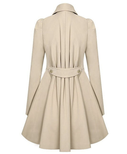 Manteau slim, trench-coat slim