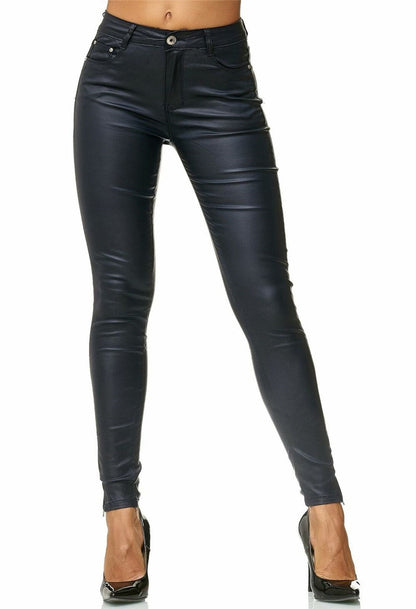 Pantalon en similicuir pour femme