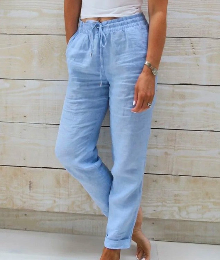 Pantalon Fluide en Lin