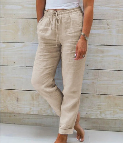 Pantalon Fluide en Lin