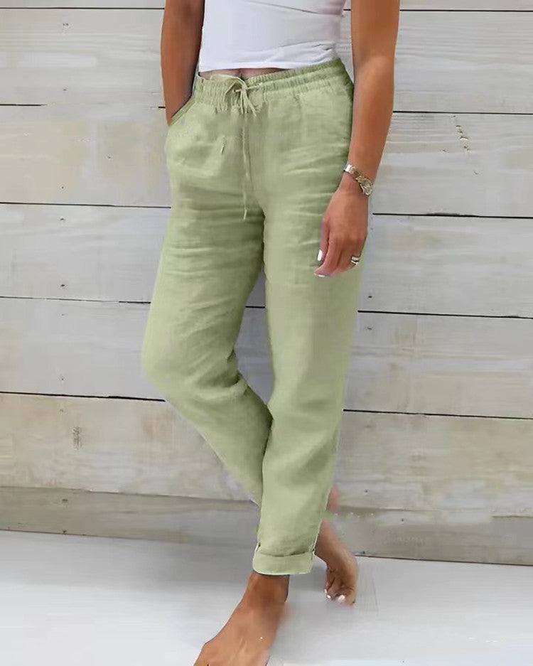 Pantalon Fluide en Lin