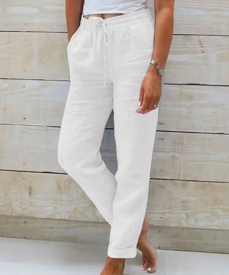 Pantalon Fluide en Lin