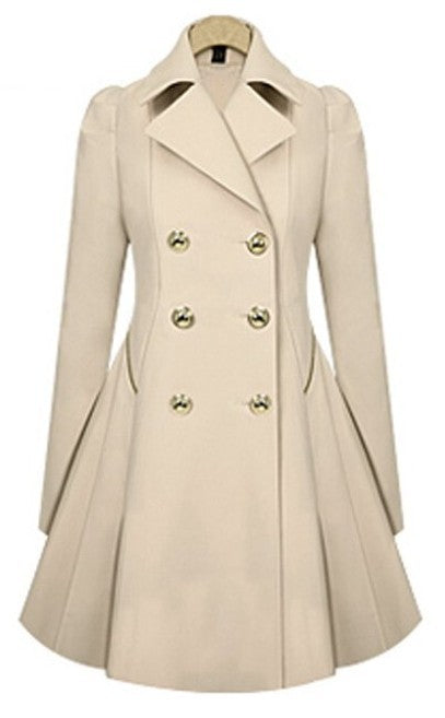 Manteau slim, trench-coat slim