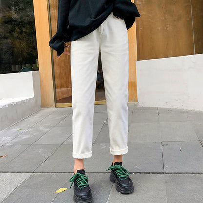 Jean pour femme, pantalon large pour femme.