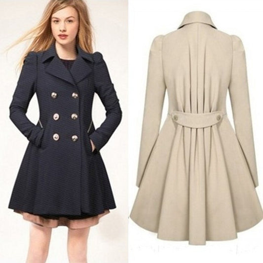 Manteau slim, trench-coat slim