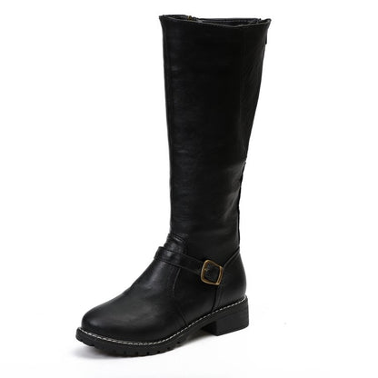 Bottes hautes, bottes style cavalier (Knight boots).