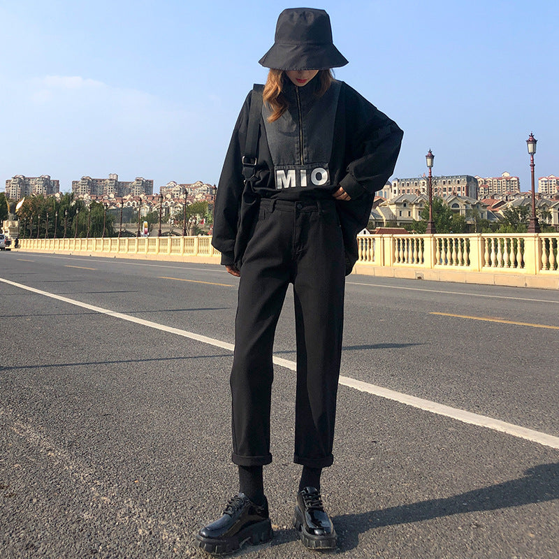 Jean pour femme, pantalon large pour femme.