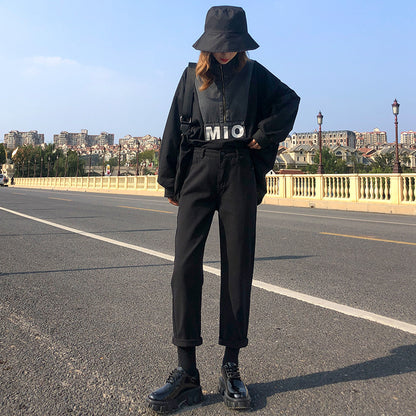 Jean pour femme, pantalon large pour femme.