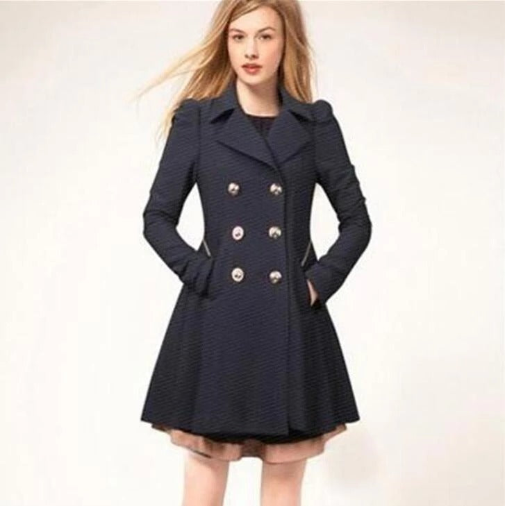 Manteau slim, trench-coat slim