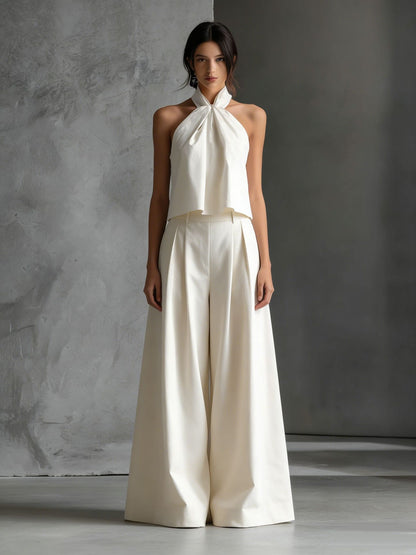 Ensemble Fluide Dos-Nu & Pantalon Large