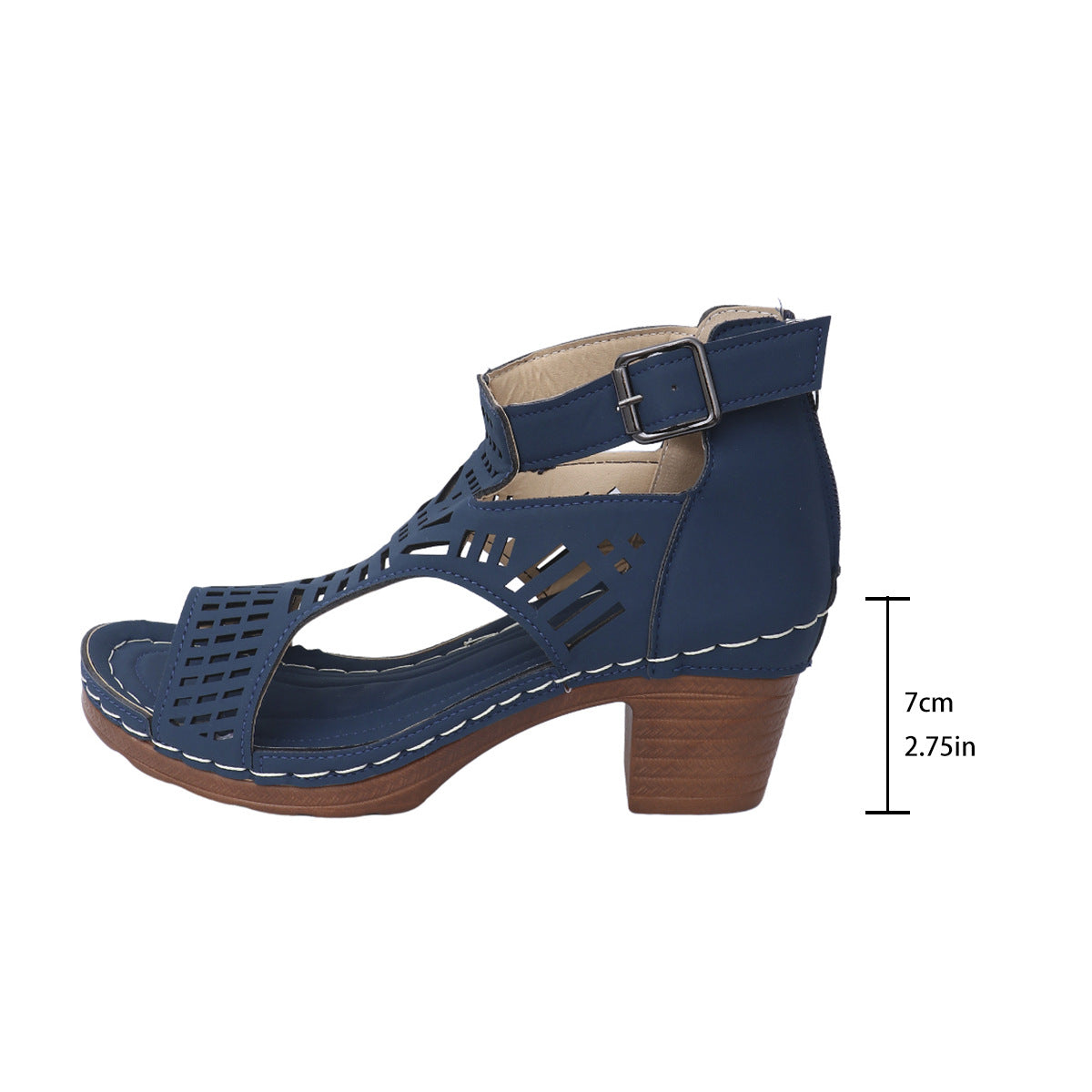 Sandales à Talons Ajourées