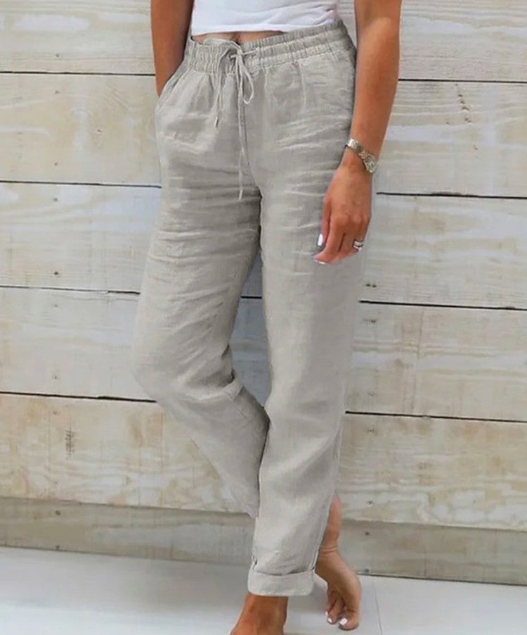 Pantalon Fluide en Lin