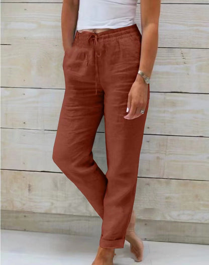 Pantalon Fluide en Lin