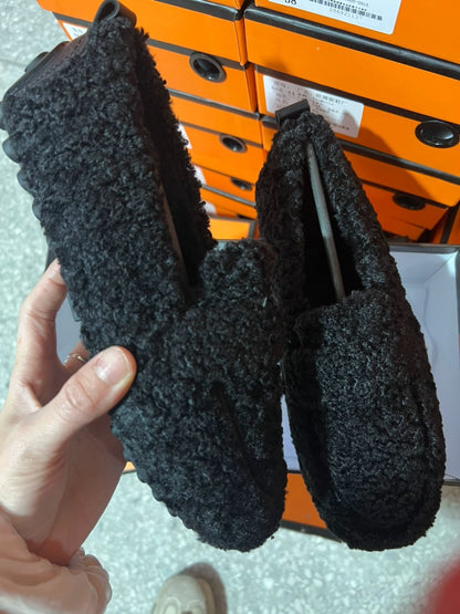 Mocassins d'Hiver en Peluche - Douceur & Confort