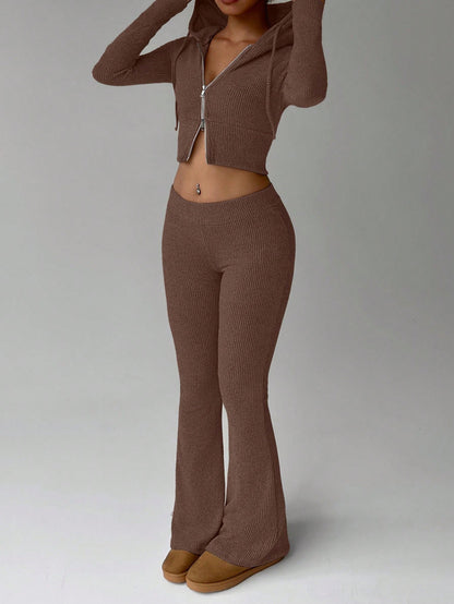 Ensemble Zip & Flare – Silhouette Raffinée