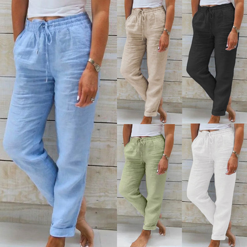 Pantalon Fluide en Lin