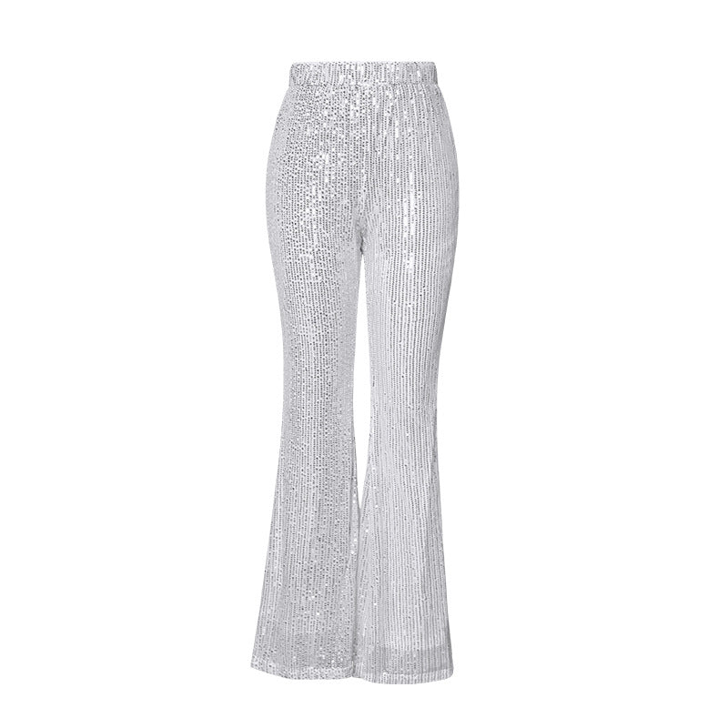 Nouveau pantalon bootcut à sequins
